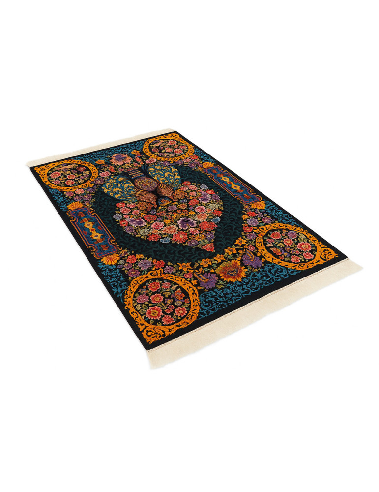 Peacock & Floral Heart Design