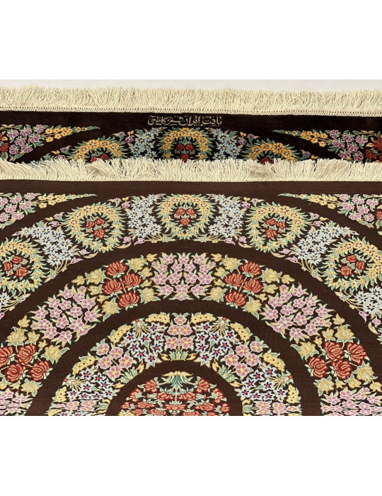 Qom Kazemi Design Traditional Persian Floral Pattern