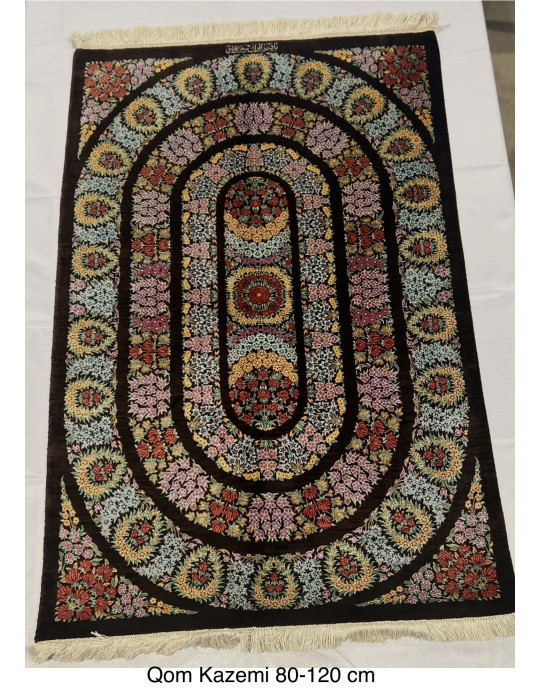 Qom Kazemi Design Traditional Persian Floral Pattern