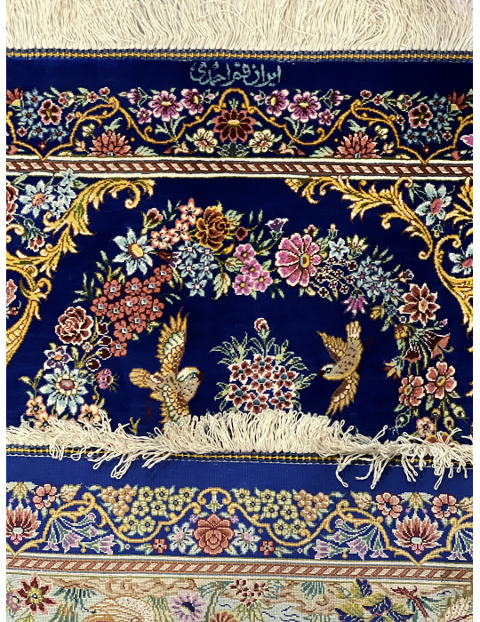 Royal Garden of Life – Fine Qom Silk Rug