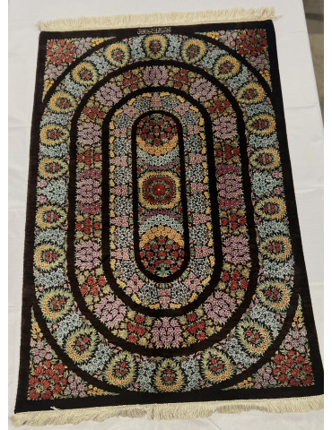 Qom Kazemi Design Traditional Persian Floral Pattern